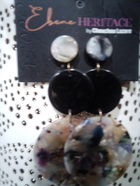 BOUCKLES D'OREILLES AVENTURINE