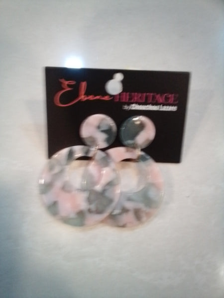 BOUCKLES D'OREILLES AVENTURINE