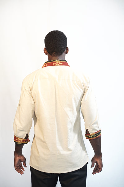 CHEMISE  MANCHE 3/4 HOMME