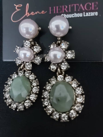 BOUCKLES D'OREILLES SERPENTINE