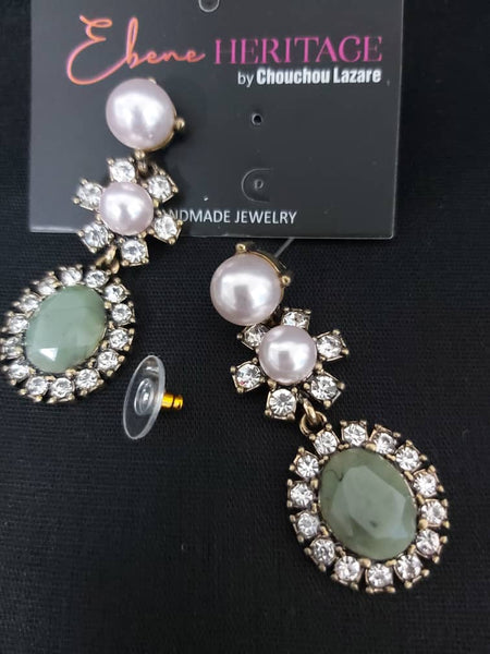 BOUCKLES D'OREILLES SERPENTINE