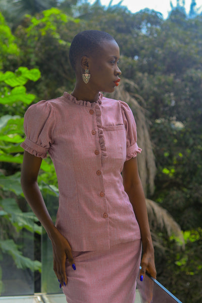 TAILLEUR A MANCHES COURTES