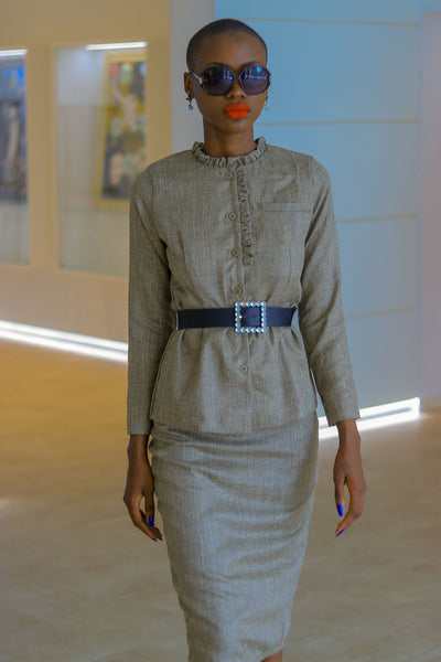 TAILLEUR A MANCHES COURTES