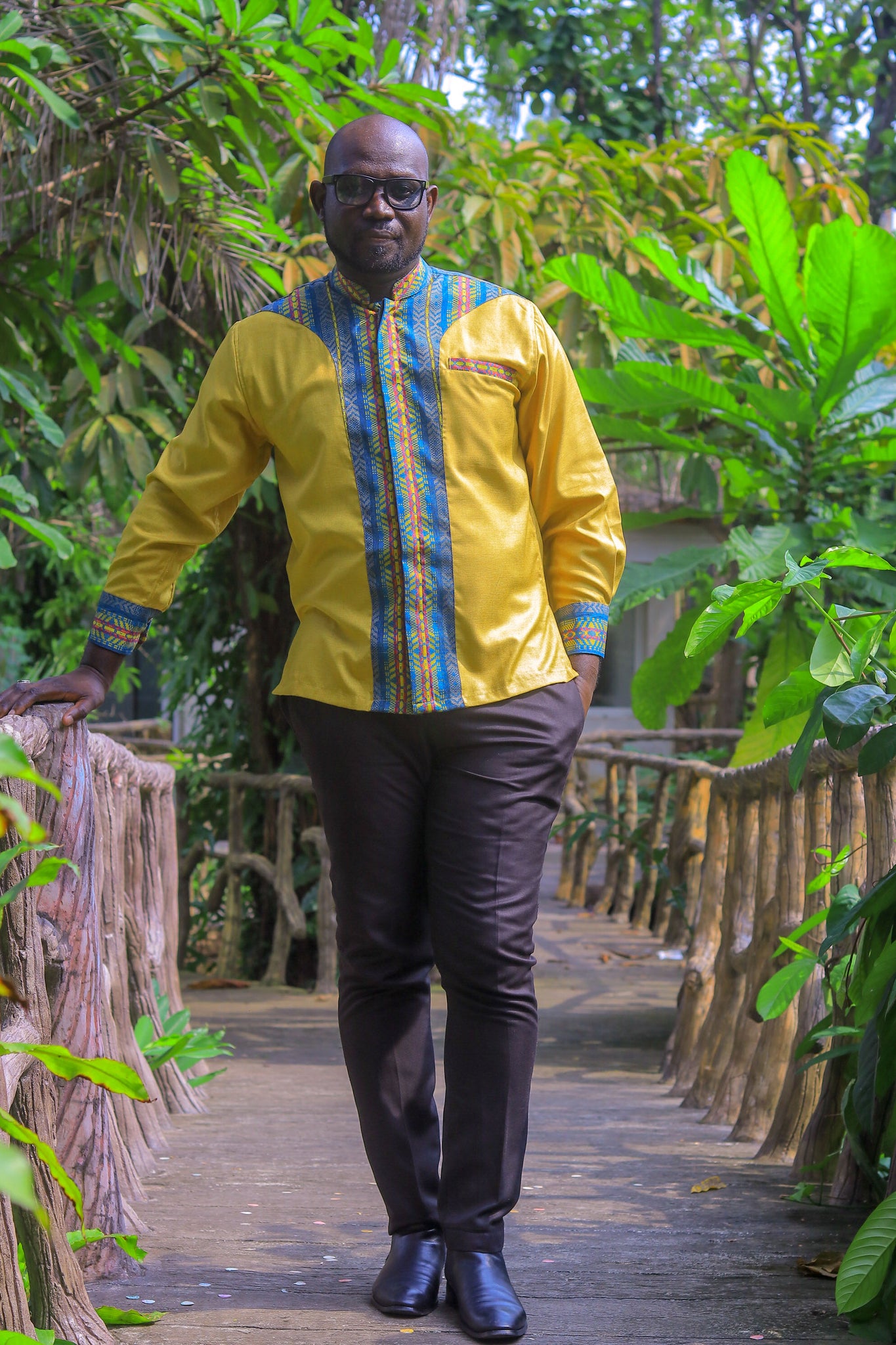 CHEMISE PAGNE LONGUES MANCHES