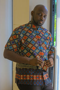CHEMISE PAGNE COURTES MANCHES