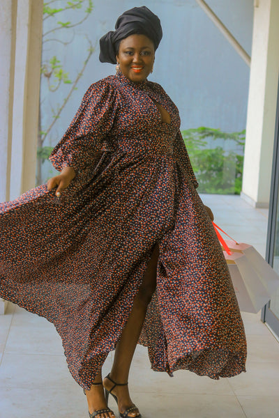 ELEGANT ROBE SOIREE LONGUES MANCHES